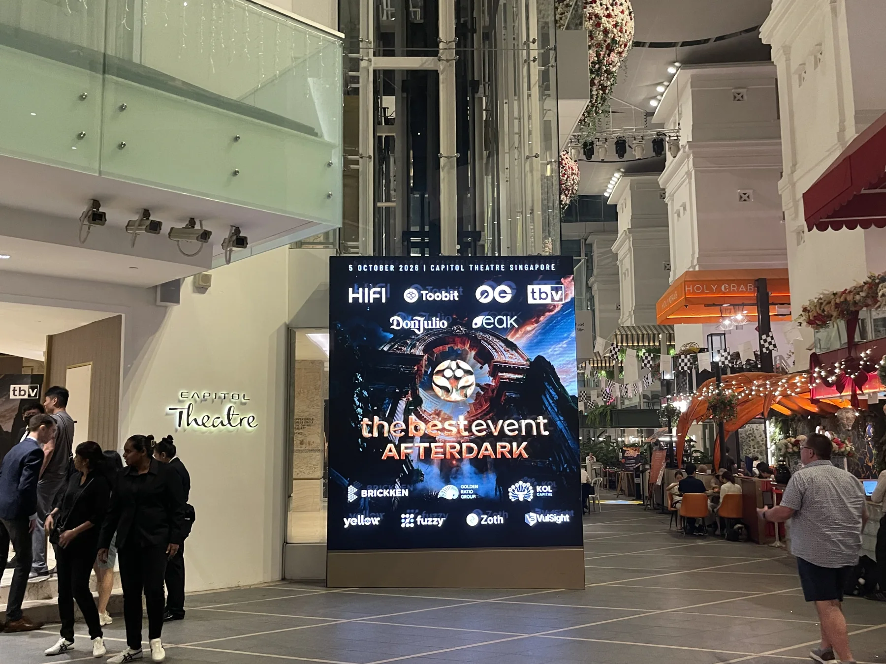 The Best Event AFTERDARK at Capitol Theatre, Singapore