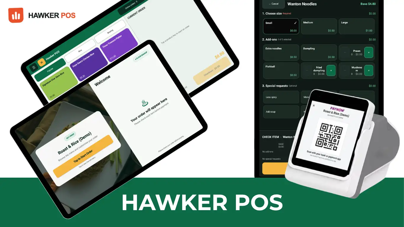 Hawker POS for Singapore hawker stalls