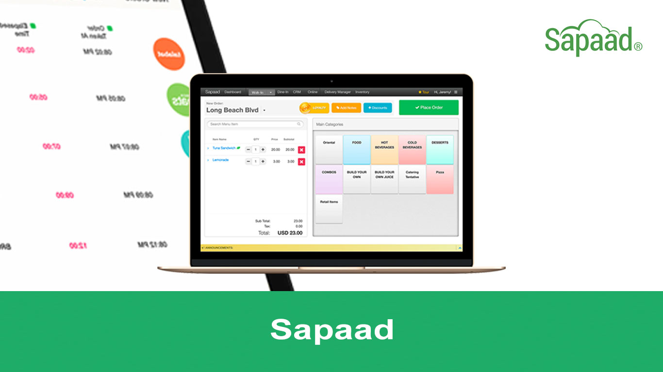 Sapaad cloud restaurant POS